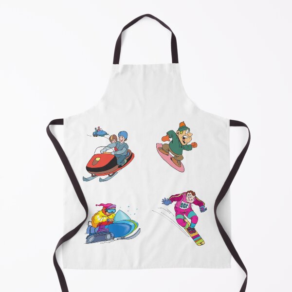 Item preview, people practicing winter sports designed and sold by huape.