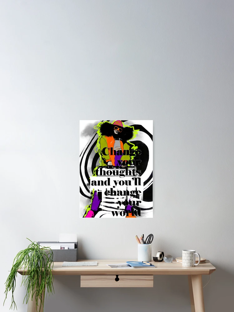 Imagen 2 de 3, Póster con la obra , diseñada y vendida por R0X Designs .