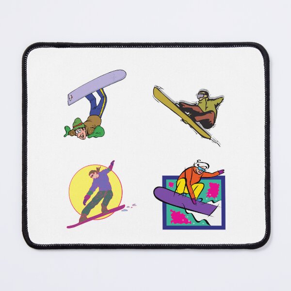 Item preview, people practicing winter sports designed and sold by huape.