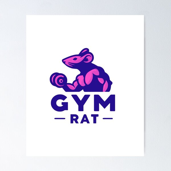 Item preview, Gym Rat - Dark Purple Power designed and sold by Weknes.