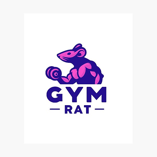 Item preview, Gym Rat - Dark Purple Power designed and sold by Weknes.