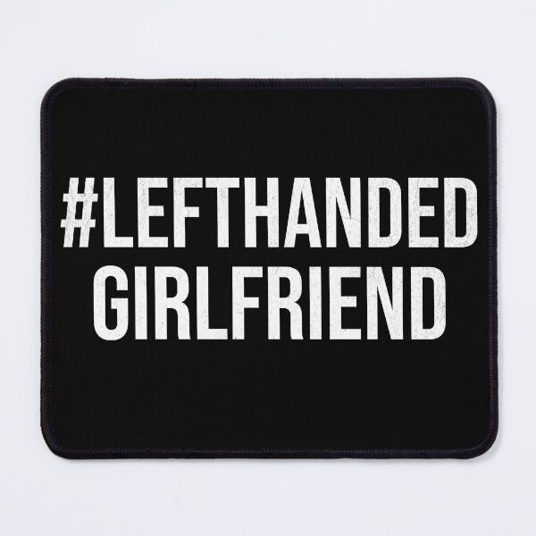 Item preview, #LEFTHANDED GIRLFRIEND simple retro design designed and sold by lefthandedelite.