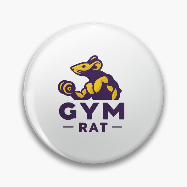 Item preview, Gym Rat - Dark Yellow Power designed and sold by Weknes.