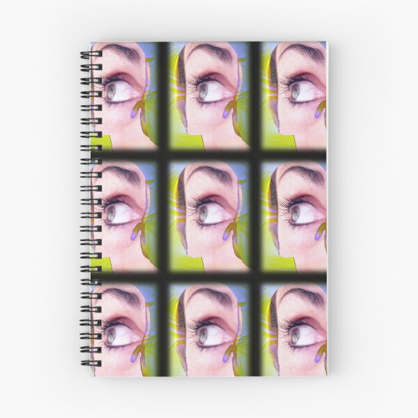 Item preview, Abstract photomontage of a neon wax mannequin eye designed and sold by Carré Comme Orange.