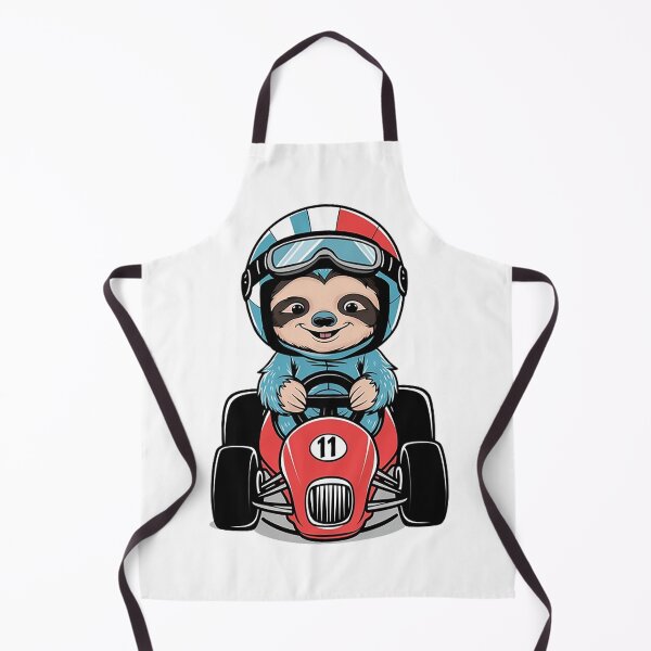 Item preview, Baby Sloth Race Car Driver designed and sold by likbatonboot.