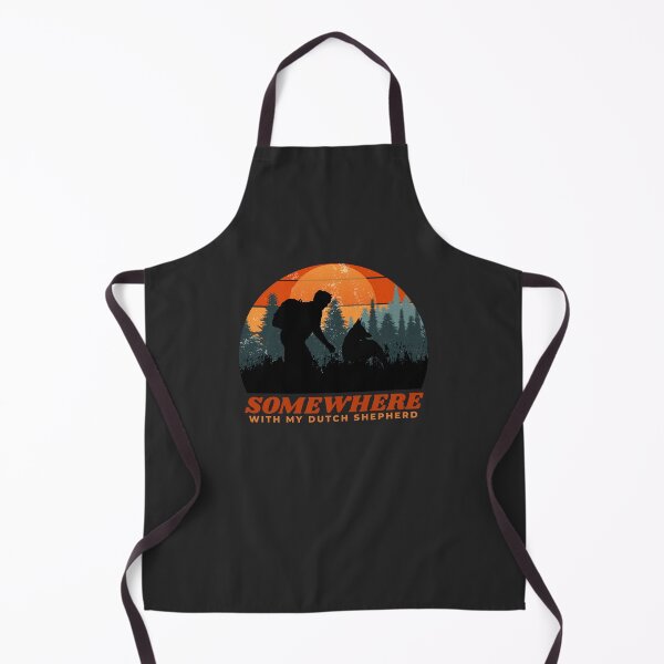 Item preview, Somewhere With My Dutch Shepherd Men's Outdoor Wilderness Gift designed and sold by Guarddogdrive.