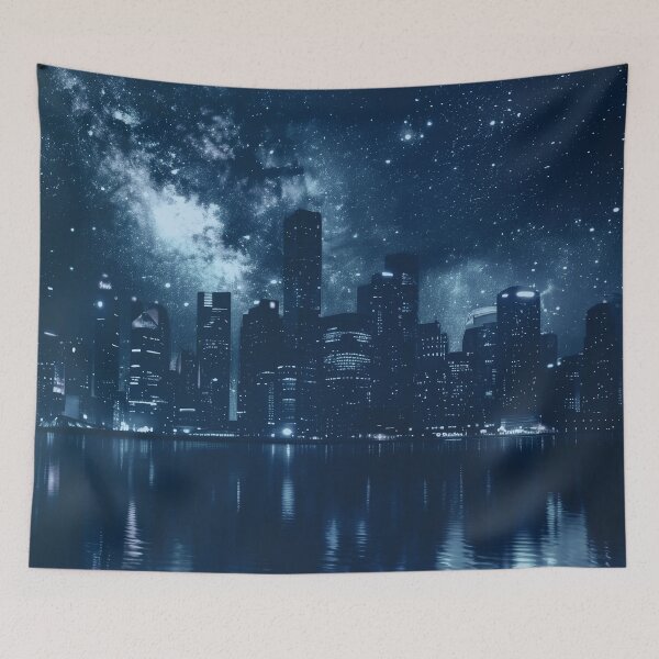 Item preview, Starry Night City designed and sold by goldcov.