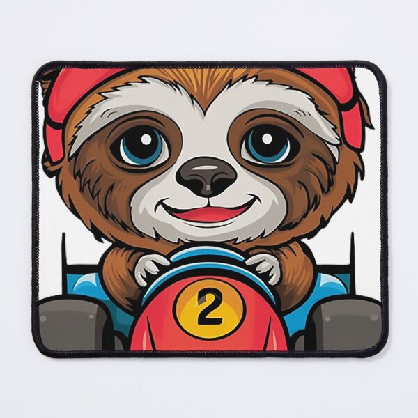 Item preview, Baby Sloth Race Car Driver designed and sold by likbatonboot.