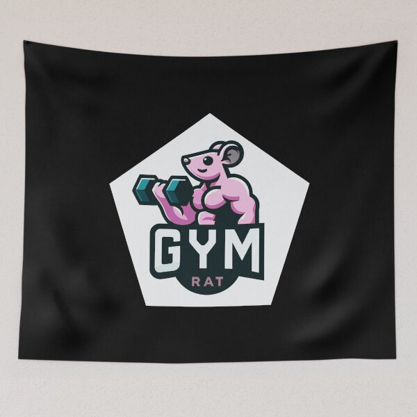 Item preview, Gym Rat Motivational them 2 designed and sold by Weknes.