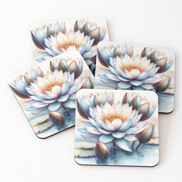 Item preview, subtle lotus flower designed and sold by jkrphoto.