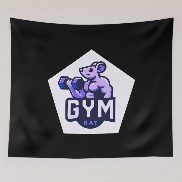 Item preview, Gym Rat Motivational them 3 designed and sold by Weknes.