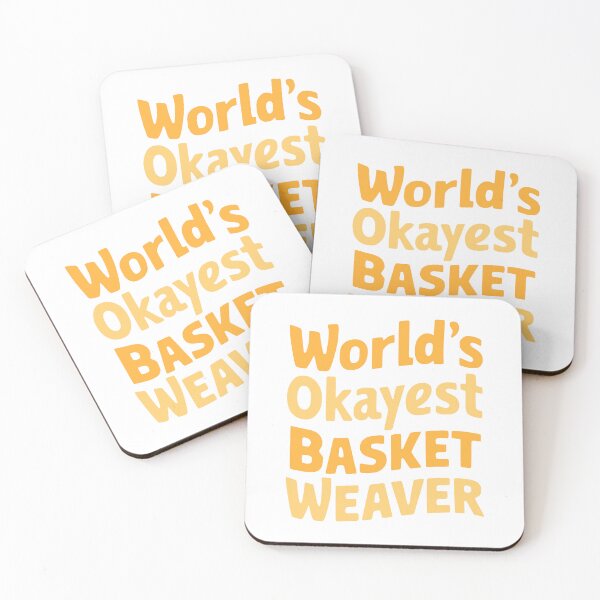 Item preview, World's Okayest Basket Weaver! Orange designed and sold by PMCreative.