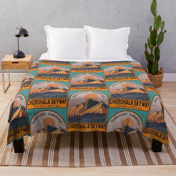 Item preview, Cherohala Skyway National Scenic Byways Retro Travel Emblem Active(3) designed and sold by ygtokus.