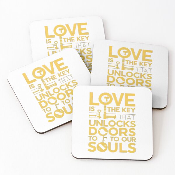 Item preview, Love is the key that unlocks doors to our souls designed and sold by Abuhosam.