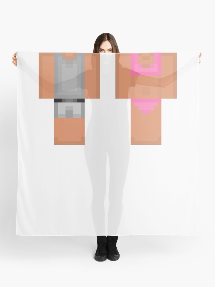 Minecraft Skin Pj Double Duvet Cover Scarf By Hyperderpz Redbubble