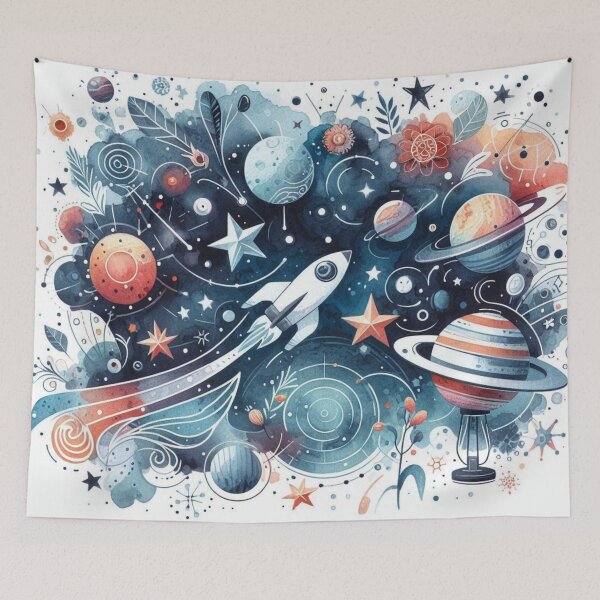 Item preview, Deep Space Backdrop designed and sold by Dominika Farkašová.
