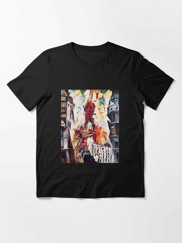 HD Champs de Mars, the Red Tower, by Robert Delaunay 1911 HIGH DEFINITION |  Essential T-Shirt