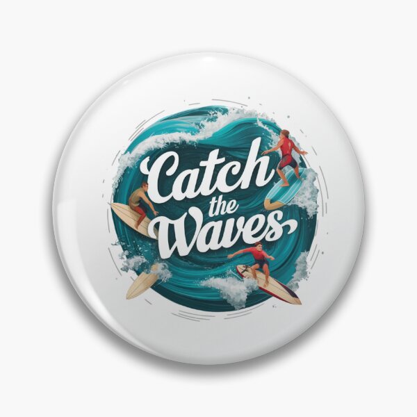 Item preview, Catch the Waves designed and sold by deluxedigital1.