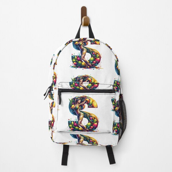 Item preview, Splash of the tropical fruits in Letter S initials  designed and sold by ZulryLifestyles.