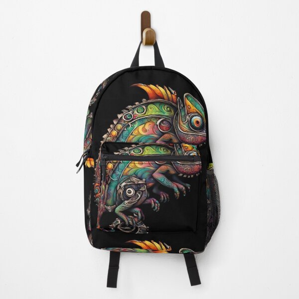 Item preview, Chameleon Multi coloured Steam Punked tattoo design - 2 designed and sold by Elizabeth-Banks.