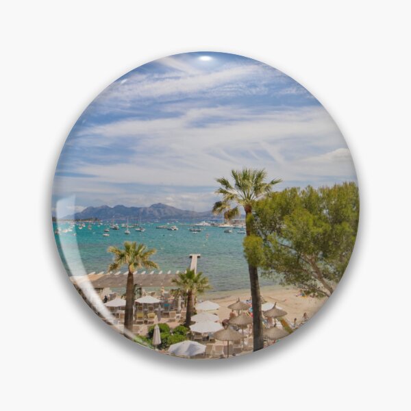 Item preview, The Beach at Puerto Pollensa, Majorca designed and sold by Violaman.