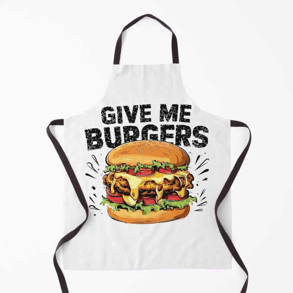 Item preview, "Give Me Burgers" Bold Comic Style Graphic - Perfect for Burger Lovers! designed and sold by BNCH44.