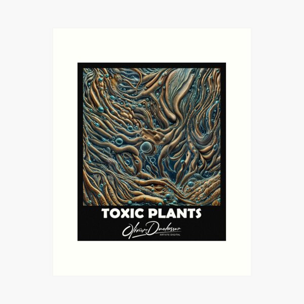 Aperçu de l'œuvre Toxic plant 82 créée et vendue par olivier duchossoir.