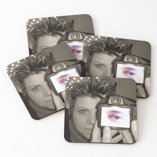 Item preview, Photomontage surreal portrait eye camera designed and sold by Carré Comme Orange.
