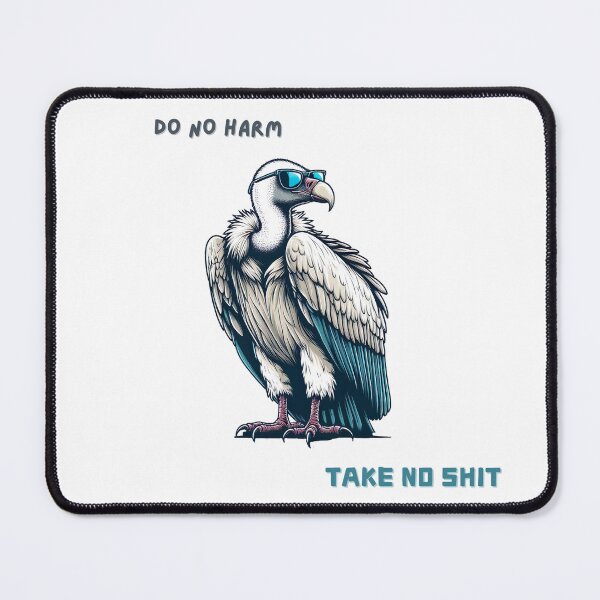 Item preview, Do No Harm, Take No Shit designed and sold by whimsical-ai.