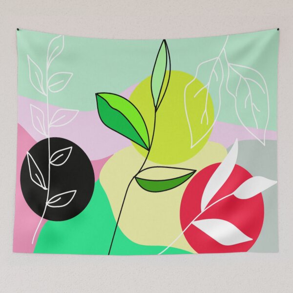 Item preview, white and green leaf work designed and sold by Nature  Nblossom.