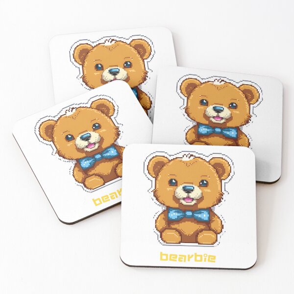 Item preview, bearbie pixel designed and sold by Angpau.