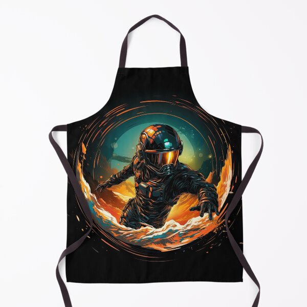 Item preview, Space Man Escaping designed and sold by mr-wolf-79.