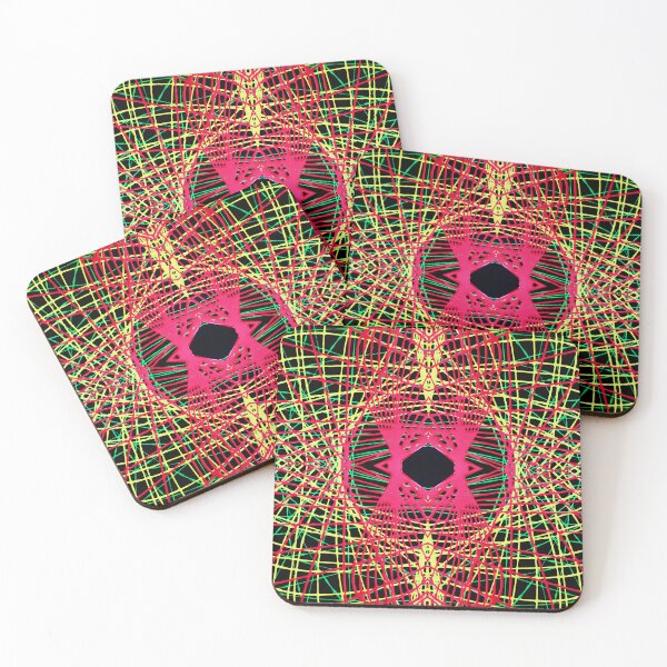 Item preview, "Red" Kaleidoscope Chaos designed and sold by WaitIsThisArt.