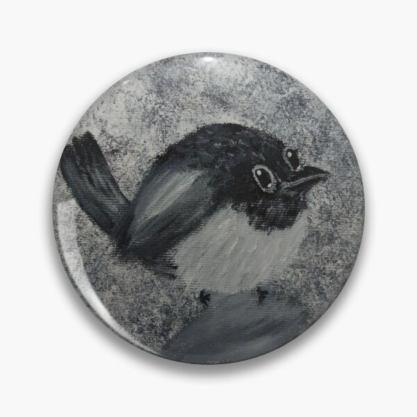 Item preview, Cute poofy magpie designed and sold by floofrealm.