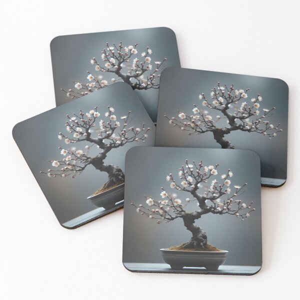 Item preview, Prunus bonsai in bloom designed and sold by Emile-Sabord.