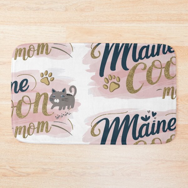 Item preview, Chic "Maine Coon Mom" Hand-Lettered Graphic | Trendy Cat Lover Art | HahaHandlesHub designed and sold by HahaHandlesHub.