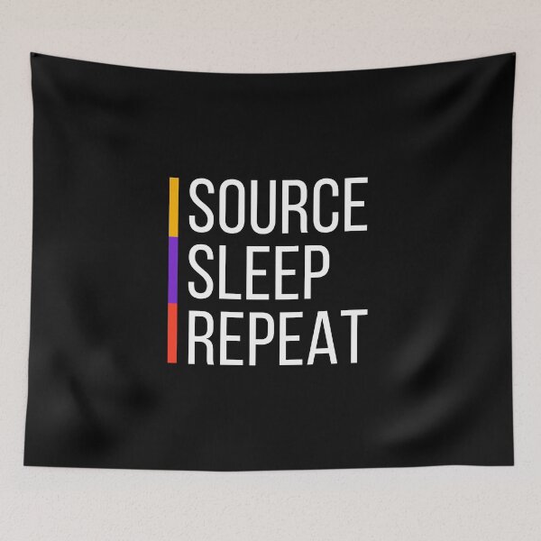 Item preview, Source, Sleep, Repeat designed and sold by sourcecon.