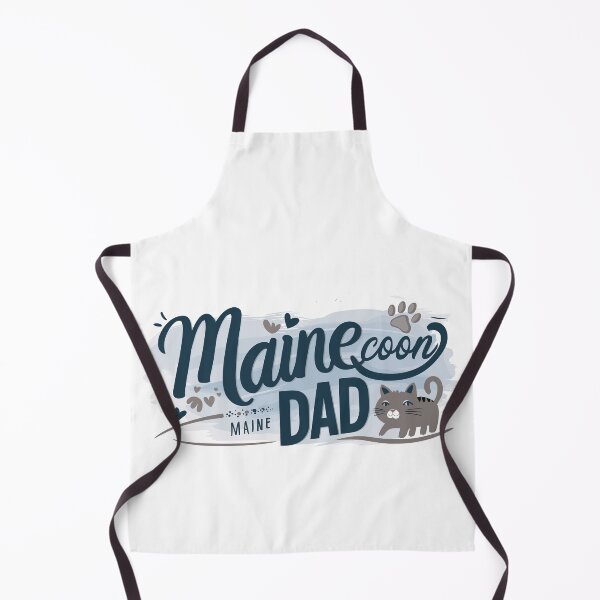 Item preview, Sleek "Maine Coon Dad" Hand-Lettered Graphic | Trendy Cat Lover Art | HahaHandlesHub designed and sold by HahaHandlesHub.