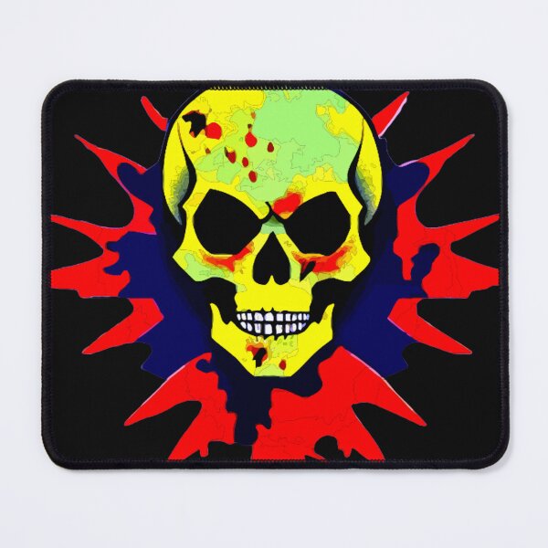 Item preview, Neon Fury: The Spectrum Skull designed and sold by Highlandkings.