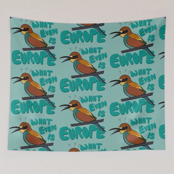 Item preview, European Bee-eater (Merops apiaster) designed and sold by amcattos.