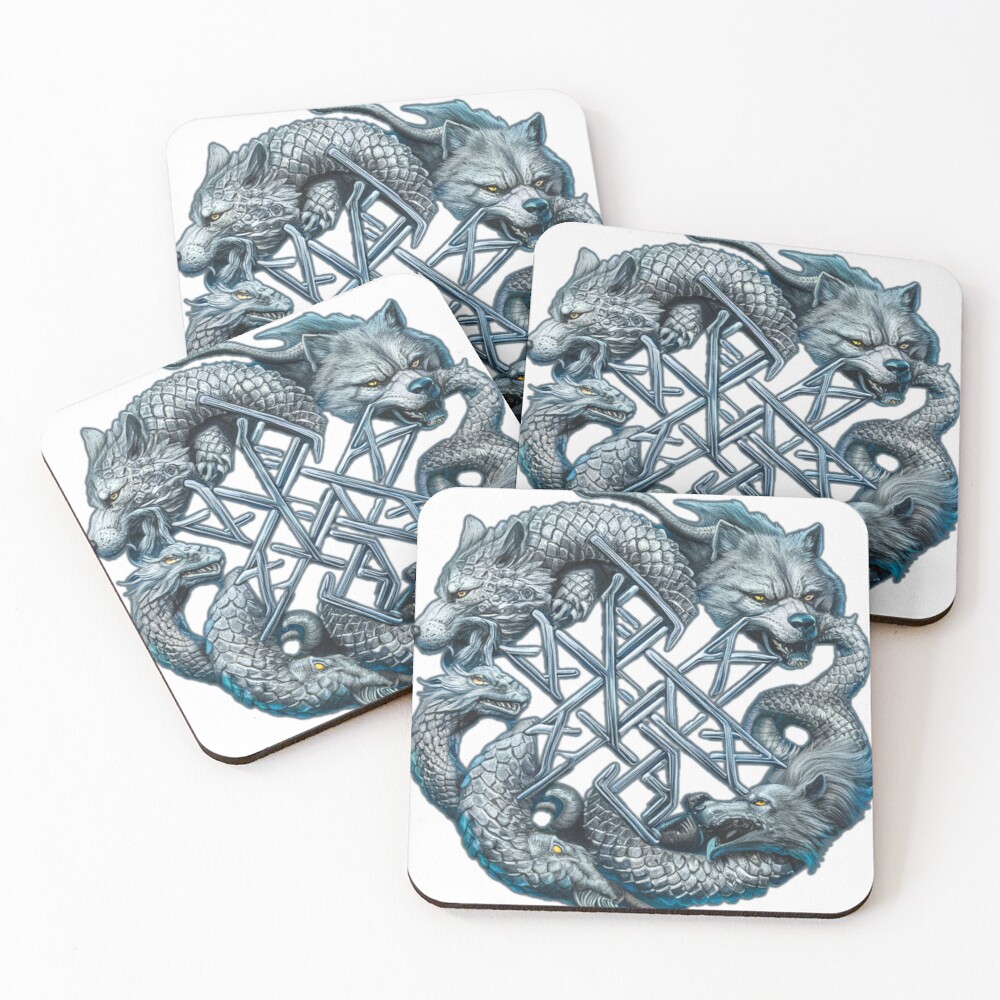 Item preview, Coasters (Set of 4) designed and sold by Rade85.