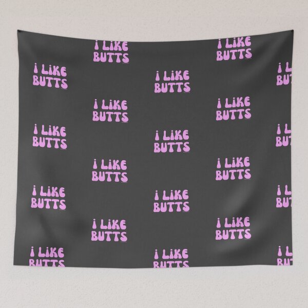 Artikelvorschau, Ich mag Hintern, pink, v13b | @lilsboobthangs entworfen und verkauft von lilsboobthangs.