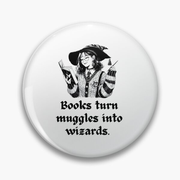 Item preview, Books Turn Muggles Into Wizards designed and sold by AstroAppa.