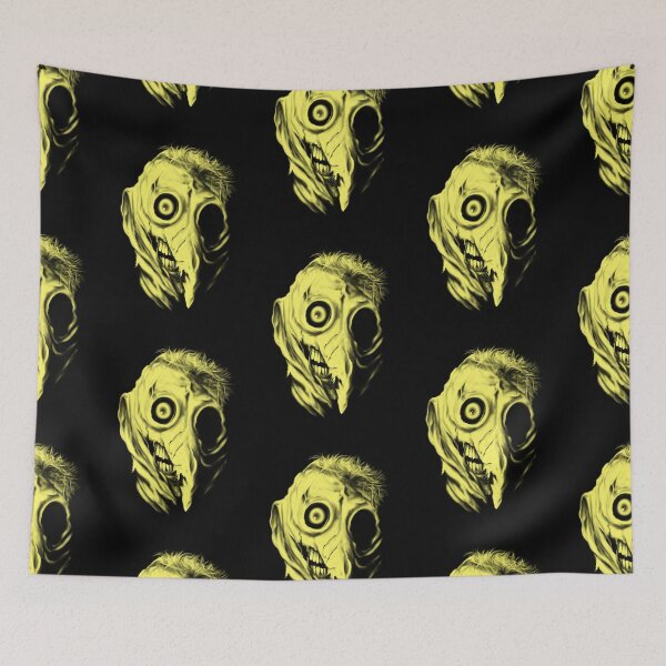 Item preview, Plague doctor torn mask (gold) designed and sold by LostintheLines.