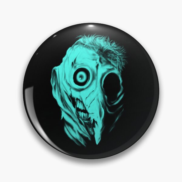 Item preview, Plague doctor torn mask (blue) designed and sold by LostintheLines.