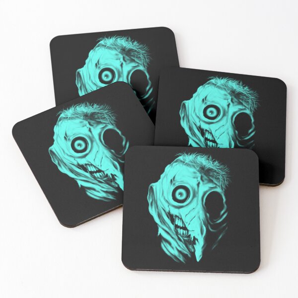 Item preview, Plague doctor torn mask (blue) designed and sold by LostintheLines.