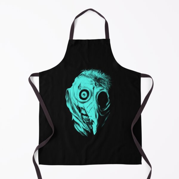 Item preview, Plague doctor torn mask (blue) designed and sold by LostintheLines.