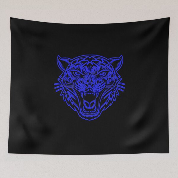 Item preview, Blue Tiger Head Logo designed and sold by Bunmigraphics .