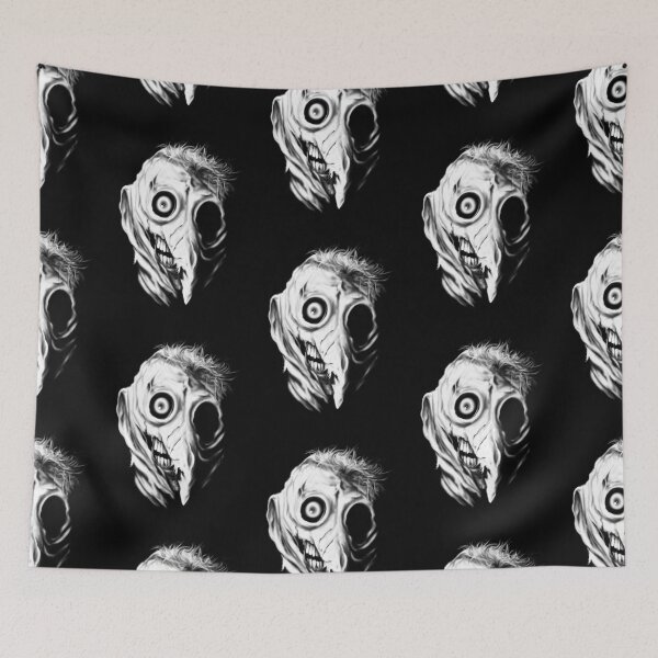 Item preview, Plague doctor torn mask (white) designed and sold by LostintheLines.