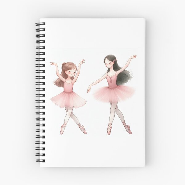 Item preview, "Grace in Motion: Two Ballet Dancers Dancing" designed and sold by gabertoni.